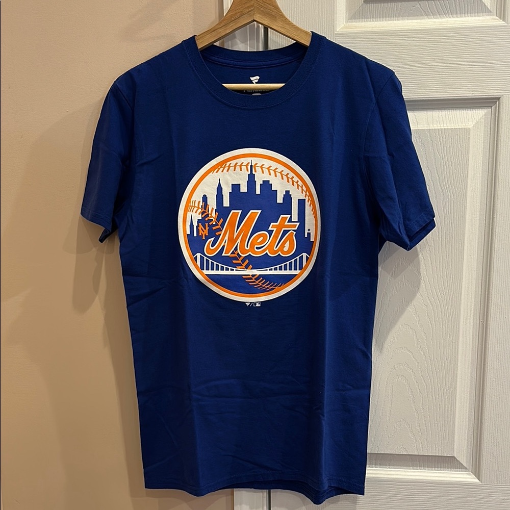 Fanatics Blue New York Mets Short Sleeve Tee